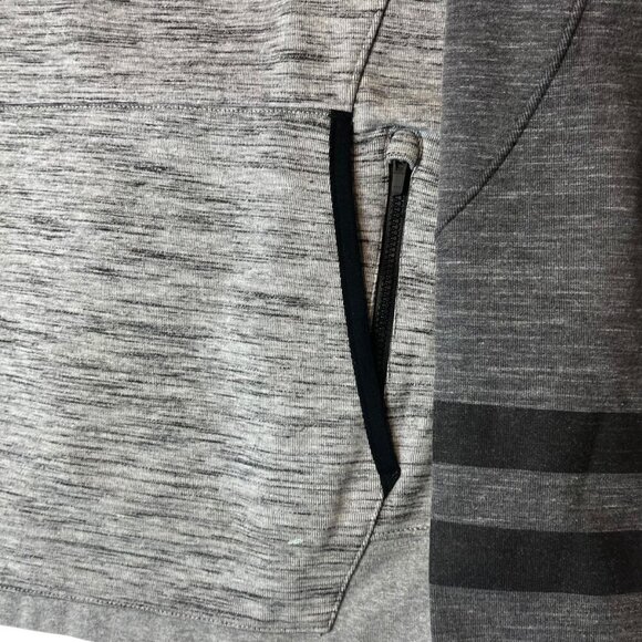 Hurley Men's M Phantom Advance Crew Sweatshirt Gray Heather Sporty Athletic - Picture 5 of 9